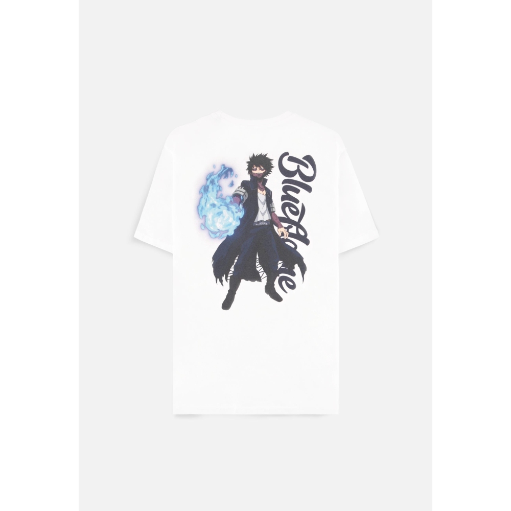 My Hero Academia - Dabi Blueflame Tshirt Homme - Blanc